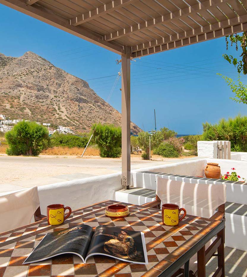 Βεράντα στο διαμέρισμα 3