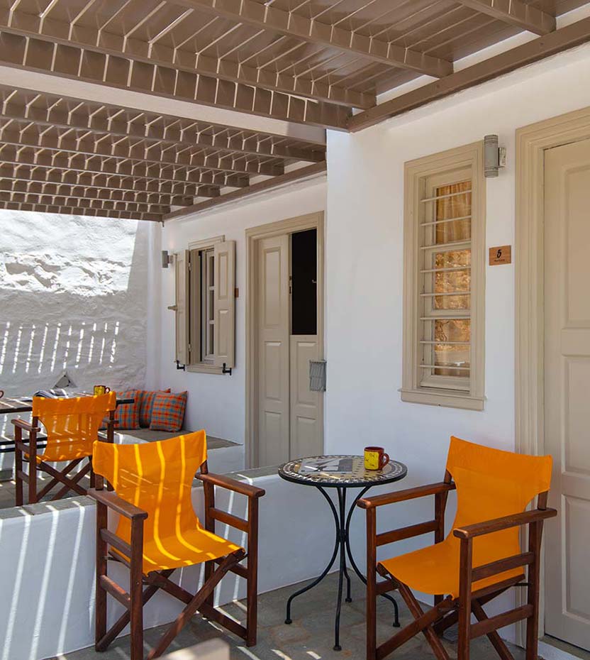 Βεράντα στο διαμέρισμα 5